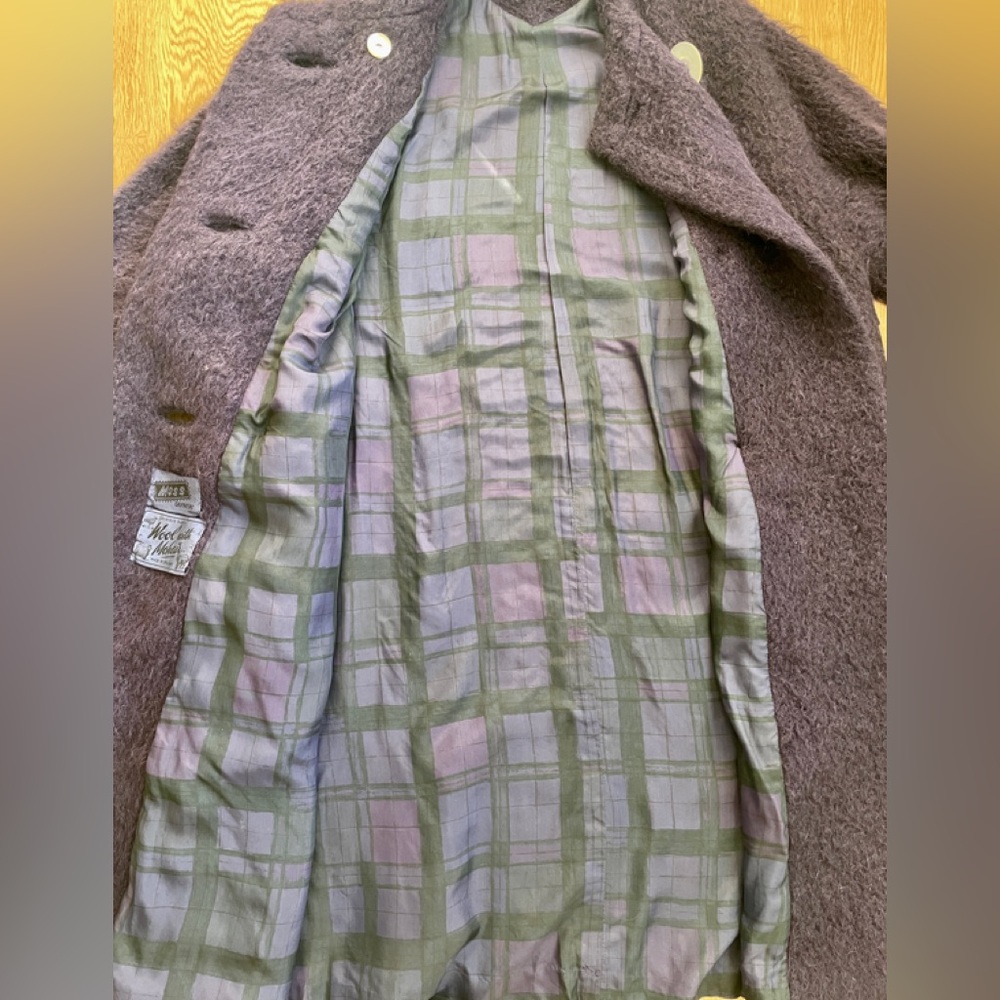 Vintage Retro wool Women's Coat - Picture 5 of 8